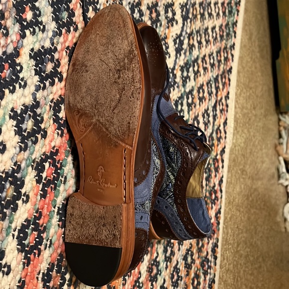 Robert Graham Oxford with Paisley Insert - Picture 5 of 5